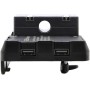 Aiuphing Soporte movil para BMW GS, Soporte GPS Moto Accesorios para Motocicleta, con Doble USB para BMW R1200GS LC&Adventure