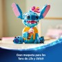 LEGO | Disney Stitch Juguete de Construcción, Regalo de Pascua para Niñas y Niños de 9+ Años, Figura Articulada de la Película
