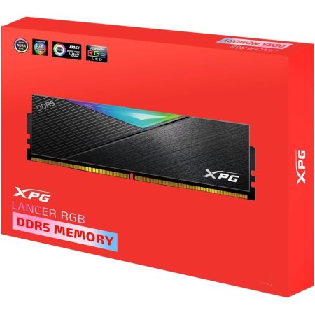 ADATA Lancer RGB Module de mémoire 32 Go 2 x 16 Go DDR5 6000 MHz