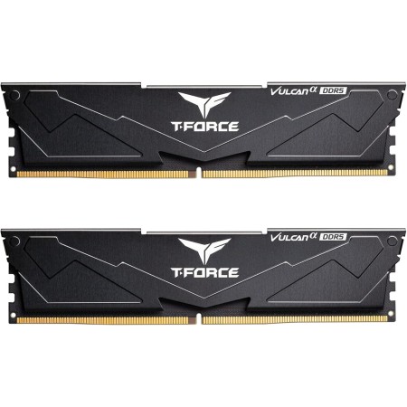 TEAMGROUP T-Force Vulcan Alpha DDR5 Ram 32GB Kit (2x16GB) 6000MHz (PC5-48000) CL38 Módulo de Memoria de Escritorio Ram (Negro)