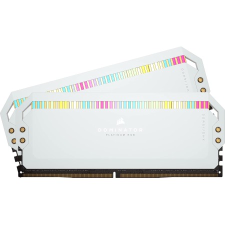 Corsair DOMINATOR PLATINUM RGB DDR5 32GB (2 x 16 GB) 5200MHz C40 Memoria per Desktop (Regulación de voltaje integrada,
