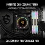 Corsair DOMINATOR PLATINUM RGB DDR5 32GB (2 x 16 GB) 5200MHz C40 Memoria per Desktop (Regulación de voltaje integrada,