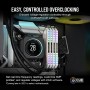 Corsair DOMINATOR PLATINUM RGB DDR5 32GB (2 x 16 GB) 5200MHz C40 Memoria per Desktop (Regulación de voltaje integrada,