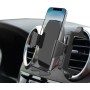 ICAILIN Soporte movil Coche,Soporte para teléfono móvil ventilado Circular para Coche Gravedad automática Ajustable para