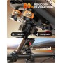 JOYROOM 2025 Soporte Móvil MotoAmortiguadores Recientes Universal Soporte Movil Bicicleta Anti-Vibración, para iPhone 16/15/14