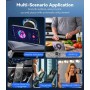 CloudValley Soporte Móvil Coche para MagSafe, [Potente Ventosa] Soporte Teléfono Coche, [360° Rotación] Soporte Magnetico Movil