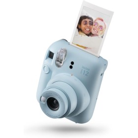 Instax Mini 12 Cámara instantánea, con autoexposición y Lente selfi incluida, Pastel Blue