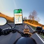 Mulor Soporte Movil Moto Soporte Teléfono Motocicleta para Espejo Retrovisor 360 Rotación