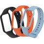 Xisair 3 Piezas Correa Compatible Con Redmi Smart Band 2 / Xiaomi Smart Band 8 Active - Pulsera Deportiva de Silicona Para Band