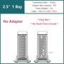 Yottamaster 2,5 "3,5" pulgadas RAID SSD caja 1/2 Bahía SATA HDD caja e