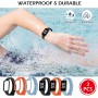 Xisair 3 Piezas Correa Compatible Con Redmi Smart Band 2 / Xiaomi Smart Band 8 Active - Pulsera Deportiva de Silicona Para Band