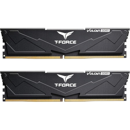 TEAMGROUP T-Force Vulcan DDR5 32 GB (2 x 16 GB) 6000 MHz (PC5-48000) CL38 Módulo de Memoria de Escritorio Ram (Negro) para