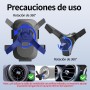 Soporte Móvil Coche, Soporte Teléfono Coche Universal del Aire Ventilación con Clip Superestable, [Compatible con Fundas