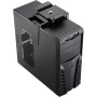 AISENS Soporte Giratorio y Altura Personalizable para CPU por Debajo de Escritorio con Mango de Bloqueo Fácil Negro