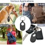 Wanme Funda Samsung Galaxy SmartTag2, Fundas Protectora Ligera de Silicona Suave con Llavero, Anti-Pérdida Resistente al Agua y