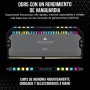 CORSAIR DOMINATOR PLATINUM RGB DDR5 32GB (2x16GB) DDR5 5200MHz CL40 AMD EXPO Intel XMP iCUE Memoria de Ordenador Compatible -