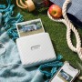 instax Link Wide Impresora para teléfonos, Color Blanco Ceniza.