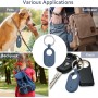 Wanme Funda Samsung Galaxy SmartTag2, Fundas Protectora Ligera de Silicona Suave con Llavero, Anti-Pérdida Resistente al Agua y