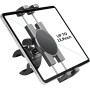 Soporte para tableta Spin Bike, soporte para iPad para teléfono, soporte para manillar de bicicleta estática, cinta de correr,
