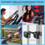 Soporte para tableta Spin Bike, soporte para iPad para teléfono, soporte para manillar de bicicleta estática, cinta de correr,