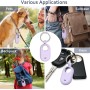 Wanme Funda Samsung Galaxy SmartTag2, Fundas Protectora Ligera de Silicona Suave con Llavero, Anti-Pérdida Resistente al Agua y
