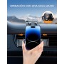 Mohard Soporte Movil Coche, [Nunca Caigas] Suporte Telemovel Carro Giratorio de 360°, Liberación con un Botón, Soporte Móvil