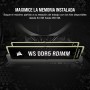 CORSAIR WS DDR5 ECC RDIMM 128GB (4x32GB) 5600MHz CL40 AMD Expo Intel XMP 3.0 Memoria para Estaciones de Trabajo - Negro