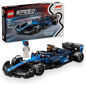 LEGO Speed Champions Coche de Carreras Williams Racing FW46 F1 Vehículo de Fórmula 1 de Juguete y 1 Minifigura de Piloto para