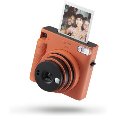 instax SQ1 Square Cámara instantánea automática, tamaño de Foto Cuadrado. Terracota Orange