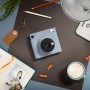 instax SQ1 Square Cámara instantánea automática, tamaño de Foto Cuadrado. Terracota Orange