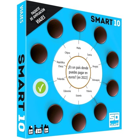 SD GAMES Juego De Mesa Smart 10: Familiar