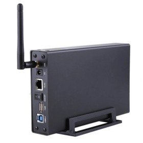 Blueendless-disco duro externo HDD, servidor de archivos y AP y USB Wi
