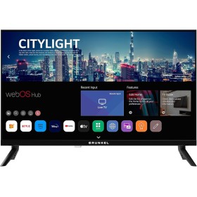 Grunkel Television Smarttv 24 Pulgadas WebOs con Pantalla LED y resolución HD 1366x768px Wi-Fi, 3 HDMI, 2 USB, Ethernet (WebOs)