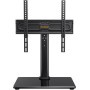 PERLEGEAR Soporte de TV Universal Giratorio para TV de 24-60 Pulgadas de hasta 45 kg, Soporte de TV de Sobremesa Ajustable en