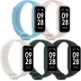 ASDONAL 5 Piezas Correas Compatible con Xiaomi Smart Band 8 Active/Redmi Smart Band 2, Correa de Repuesto para Xiaomi Mi Band 8