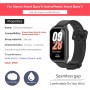 MIJOBS Silicona Suave Correa Compatible con Xiaomi Smart Band 8 Active Pulsera, Banda Deportiva Transpirable para Xiaomi Smart