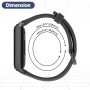 MIJOBS Silicona Suave Correa Compatible con Xiaomi Smart Band 8 Active Pulsera, Banda Deportiva Transpirable para Xiaomi Smart
