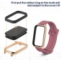MIJOBS Silicona Suave Correa Compatible con Xiaomi Smart Band 8 Active Pulsera, Banda Deportiva Transpirable para Xiaomi Smart