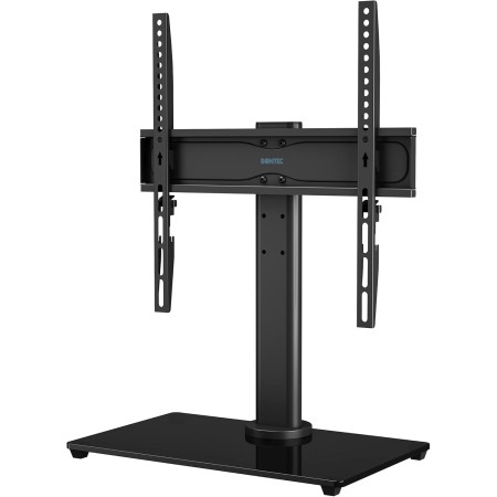 BONTEC Soporte TV Pie Universal para Pantalla de 26-55 Pulgadas de LED/LCD/Plasma/Curva/Plana, Soporte Pie TV con Solo Toque