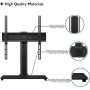 BONTEC Soporte TV Pie Universal para Pantalla de 26-55 Pulgadas de LED/LCD/Plasma/Curva/Plana, Soporte Pie TV con Solo Toque