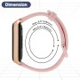 MIJOBS Silicona Suave Correa Compatible con Xiaomi Smart Band 8 Active Pulsera, Banda Deportiva Transpirable para Xiaomi Smart