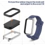 MIJOBS Silicona Suave Correa Compatible con Xiaomi Smart Band 8 Active Pulsera, Banda Deportiva Transpirable para Xiaomi Smart