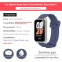 MIJOBS Silicona Suave Correa Compatible con Xiaomi Smart Band 8 Active Pulsera, Banda Deportiva Transpirable para Xiaomi Smart