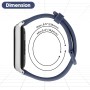 MIJOBS Silicona Suave Correa Compatible con Xiaomi Smart Band 8 Active Pulsera, Banda Deportiva Transpirable para Xiaomi Smart