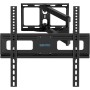 BONTEC Soporte TV Pared para Television LCD LED de 26 a 55 Pulgadas, Soporte Television Pared con Giro, Inclinación y Extensión