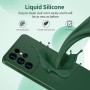 Watana Funda para Honor 90 Smart 5G Honor X7B Case de Silicona Soft-Touch, Antigolpes, Antipolvo, Antideslizante, Funda