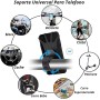Soporte Movil Bicicleta,Soporte Movil Moto,Carro Bebe,Patinete,Compatible iPhone y Celurares Android.para Todo Tipo