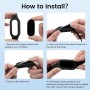 Neitra 3 Pack TPU Reloj Correas Compatible para Xiaomi Mi Smart Band 9/Mi Band 8/Mi Band 7/Mi Band 6,Pulsera de repuesto de TPU,