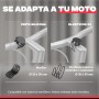Shapeheart - Soporte Movil Moto Magnético para manillar | Universal | Anti- Vibracion |Porta movil impermeable para moto