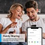 ANTELA Enchufe Inteligente WiFi 16A 3680W con Monitor de Energía, Compatible con Alexa y Google Home, Horarios y Temporizadores,